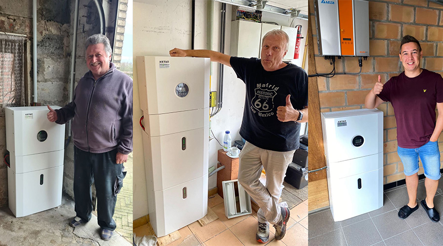 I sistemi di accumulo di energia residenziale KSTAR entrano nelle famiglie belghe con la soluzione di batterie CATL.