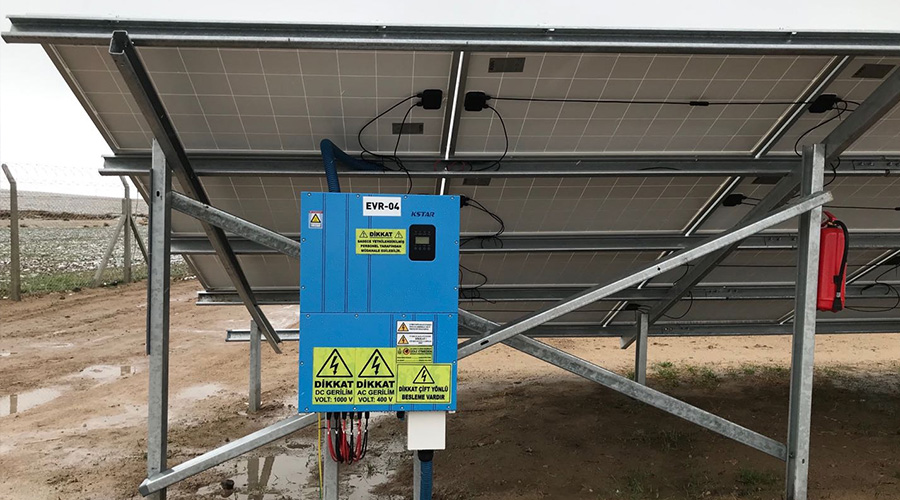 Un impianto fotovoltaico dotato di inverter KSTAR in Turchia