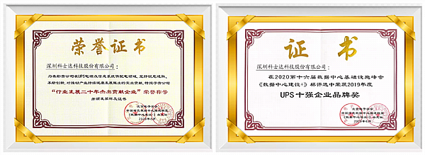 Kstar ha vinto due premi tra cui "Top 10 UPS Brand in 2019" in DCITS